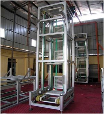 鋁型材連續式提升機