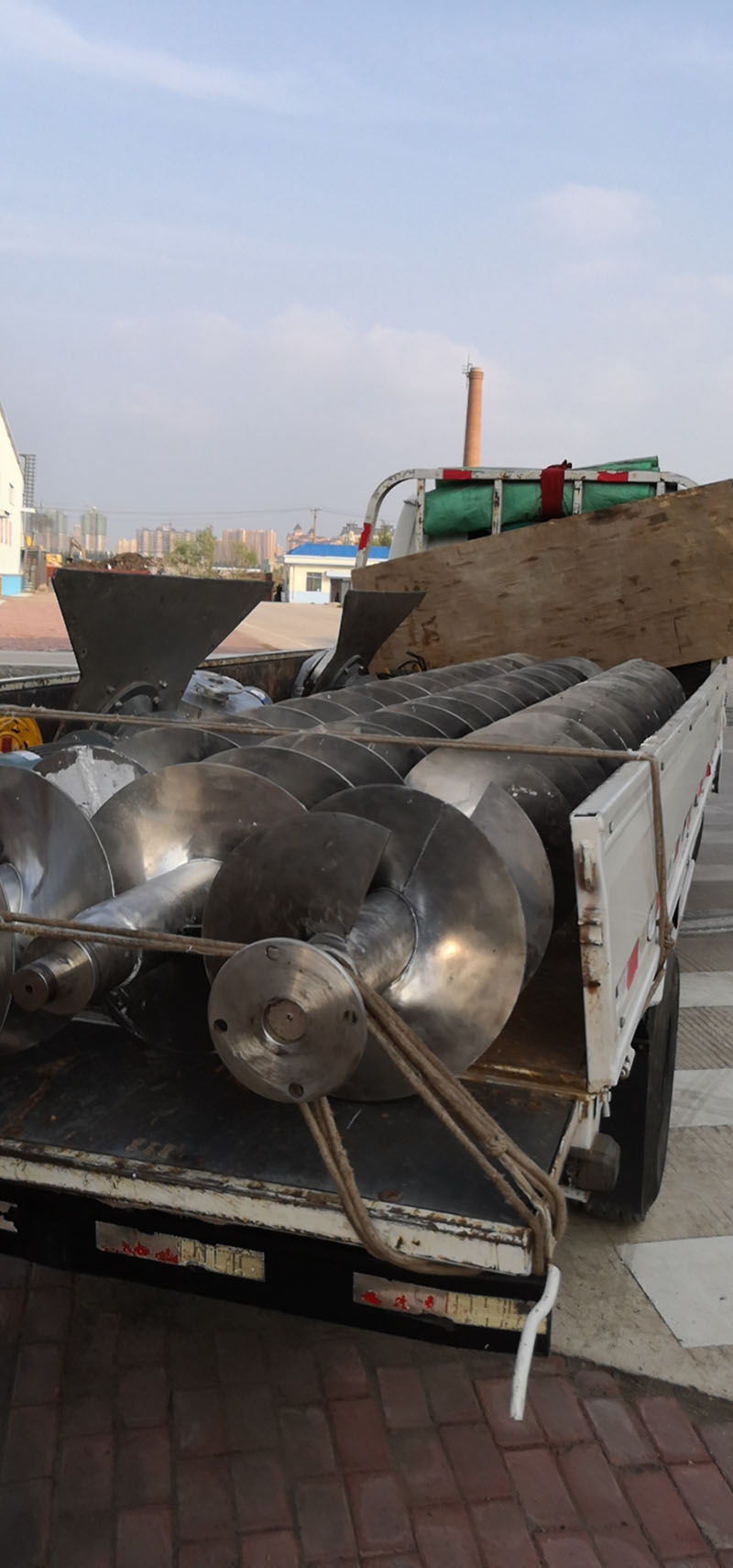 不銹鋼單軸絞龍